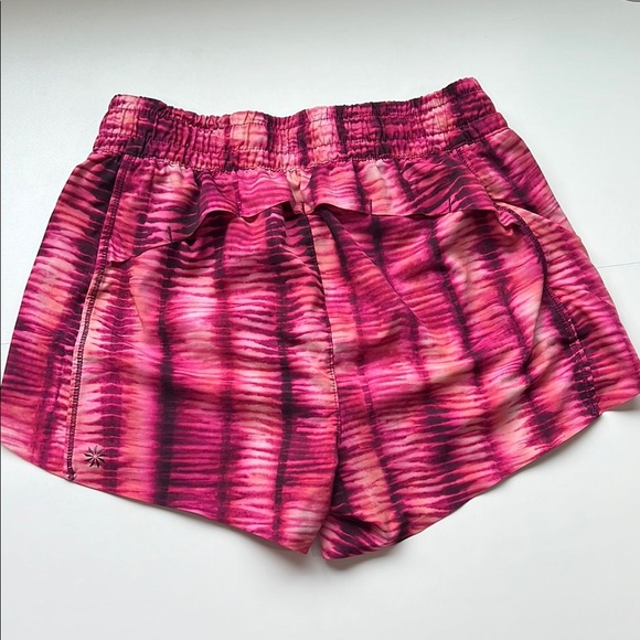 Athleta Girl Pink Tie-Dye Shorts Girl Large / 12 - Picture 4 of 5